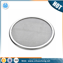 Ultra fine food grade stainless steel 14 inch pizza screen/baking sieve for baking pan